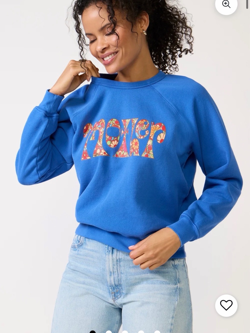 Mother The Concert Sweatshirt-Petal Power
